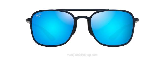 4DRP104 hawaii azul/azul gafas de sol estilo aviador polarizadas keokea Maui Jim