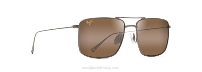 4DRP20 sepia satinado/bronce hcl lentes de sol estilo aviador polarizados aeko Maui Jim