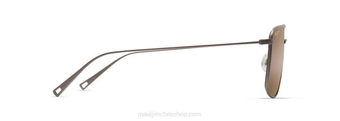 4DRP20 sepia satinado/bronce hcl lentes de sol estilo aviador polarizados aeko Maui Jim