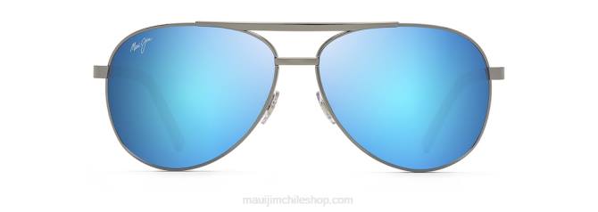 4DRP239 bronce de cañón/azul hawaii lentes de sol estilo aviador polarizados seacliff Maui Jim