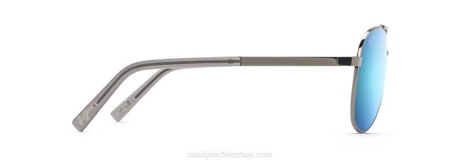 4DRP239 bronce de cañón/azul hawaii lentes de sol estilo aviador polarizados seacliff Maui Jim