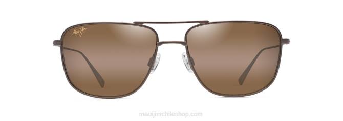 4DRP8 sepia satinado/bronce hcl lentes de sol estilo aviador polarizados mikioi Maui Jim