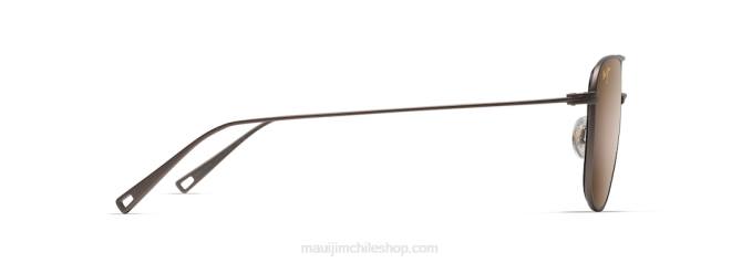 4DRP8 sepia satinado/bronce hcl lentes de sol estilo aviador polarizados mikioi Maui Jim