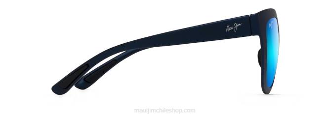 4DRP109 azul mate/azul hawaiano gafas de sol clásicas polarizadas anuenue Maui Jim
