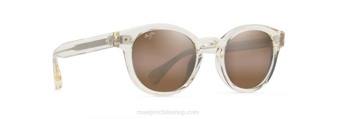 4DRP134 cristal vintage/bronce hcl gafas de sol clásicas polarizadas joy ride Maui Jim