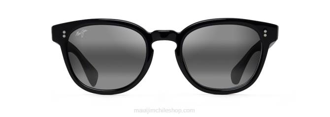 4DRP136 negro con cristal/gris neutro gafas de sol clásicas polarizadas guepardo 5 Maui Jim