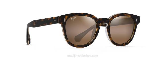 4DRP138 tortuga con cristal/bronce hcl gafas de sol clásicas polarizadas guepardo 5 Maui Jim