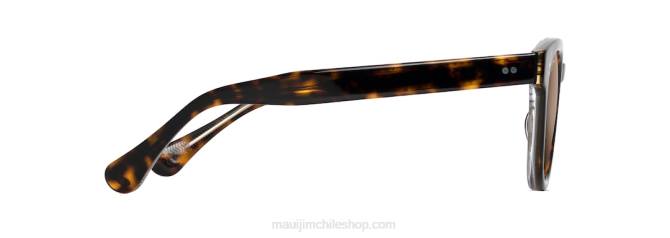4DRP138 tortuga con cristal/bronce hcl gafas de sol clásicas polarizadas guepardo 5 Maui Jim