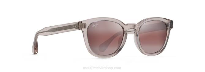 4DRP140 cristal con un toque de rosa/rosa gafas de sol clásicas polarizadas guepardo 5 Maui Jim