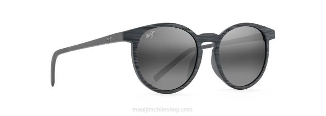 4DRP234 raya gris/gris neutro lentes de sol clasicos polarizados kiawe Maui Jim