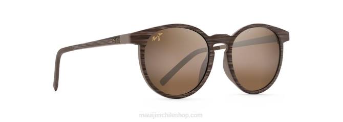 4DRP236 raya marrón/hcl bronce lentes de sol clasicos polarizados kiawe Maui Jim