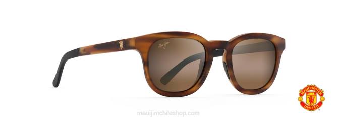 4DRP247 tortuga mate/bronce hcl gafas de sol clásicas polarizadas con cabeza de koko Maui Jim
