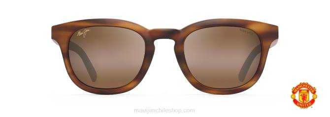 4DRP247 tortuga mate/bronce hcl gafas de sol clásicas polarizadas con cabeza de koko Maui Jim
