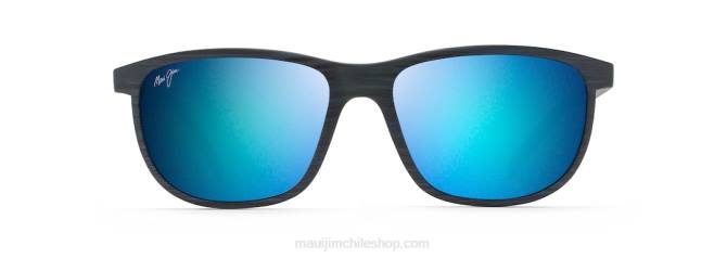 4DRP254 raya azul marino oscuro/azul hawaii lentes de sol clásicos polarizados lele kawa Maui Jim