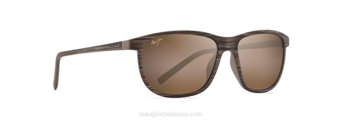 4DRP255 raya marrón/hcl bronce lentes de sol clásicos polarizados lele kawa Maui Jim