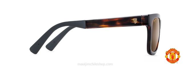4DRP267 tortuga brillo/bronce hcl mongoose gafas de sol clásicas polarizadas Maui Jim
