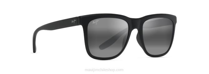 4DRP33 negro/gris neutro gafas de sol clásicas polarizadas pehu Maui Jim