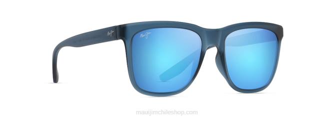 4DRP34 hawaii azul marino/azul mate gafas de sol clásicas polarizadas pehu Maui Jim