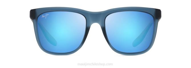 4DRP34 hawaii azul marino/azul mate gafas de sol clásicas polarizadas pehu Maui Jim