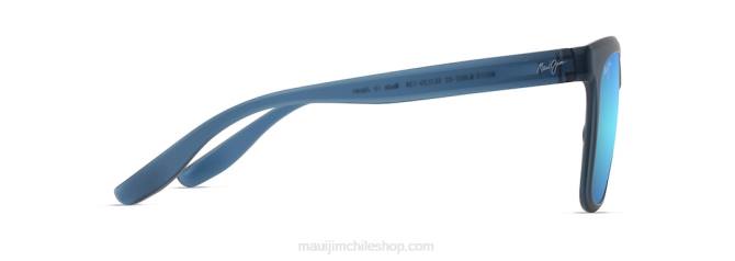 4DRP34 hawaii azul marino/azul mate gafas de sol clásicas polarizadas pehu Maui Jim