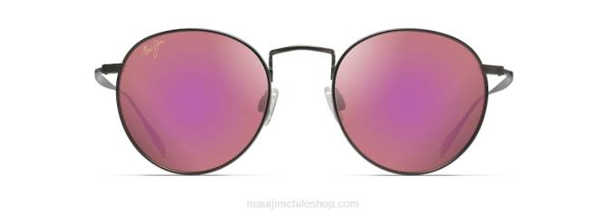 4DRP359 gris pizarra/amanecer nautilus gafas de sol clásicas polarizadas con ajuste asiático Maui Jim