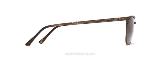4DRP420 oro antiguo/bronce hcl gafas de sol clásicas polarizadas Stillwater Maui Jim