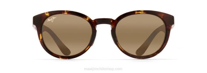 4DRP428 tortuga verde oliva/bronce hcl gafas de sol clásicas polarizadas keanae Maui Jim