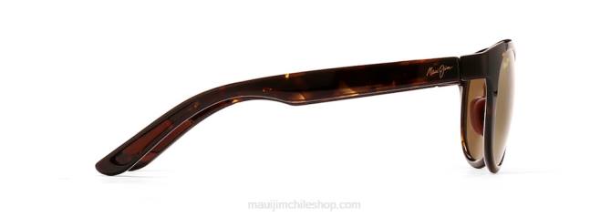 4DRP428 tortuga verde oliva/bronce hcl gafas de sol clásicas polarizadas keanae Maui Jim