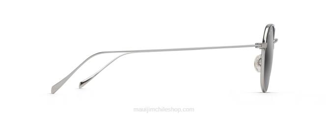 4DRP82 titanio/gris neutro gafas de sol clásicas polarizadas island eyes Maui Jim