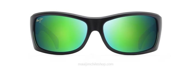 4DRP113 negro mate con interior oliva/verde lentes de sol cruzados polarizados equator Maui Jim