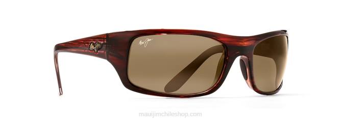 4DRP273 tortuga/hcl bronce gafas de sol cruzadas peahi polarizadas Maui Jim