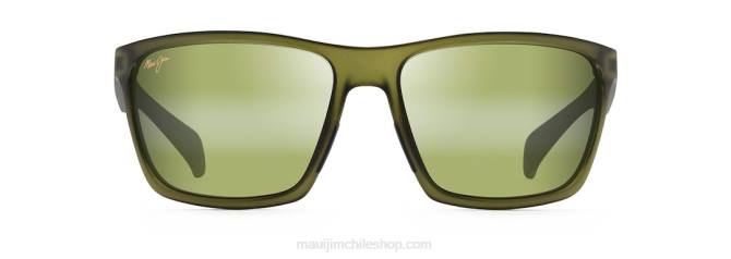 4DRP342 verde caqui translucido mate/ht lentes de sol cruzados polarizados makoa Maui Jim