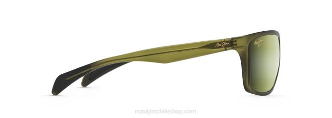 4DRP342 verde caqui translucido mate/ht lentes de sol cruzados polarizados makoa Maui Jim