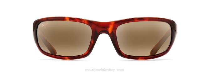 4DRP393 tortuga/hcl bronce lentes de sol cruzados polarizados stingray Maui Jim
