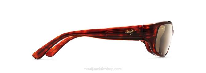 4DRP393 tortuga/hcl bronce lentes de sol cruzados polarizados stingray Maui Jim