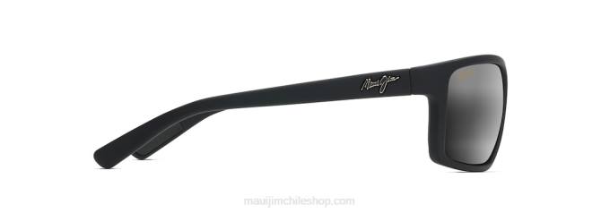 4DRP415 caucho negro mate/gris neutro byron bay gafas de sol cruzadas polarizadas Maui Jim