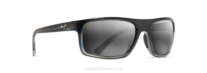4DRP416 marlín/gris neutro byron bay gafas de sol cruzadas polarizadas Maui Jim