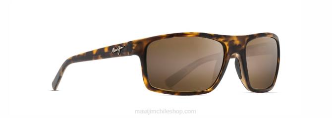 4DRP417 tortuga mate/bronce hcl byron bay gafas de sol cruzadas polarizadas Maui Jim