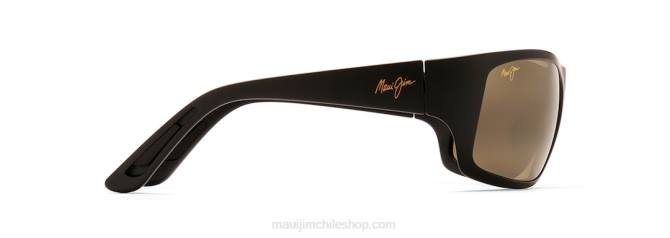 4DRP429 negro mate/hcl bronce gafas de sol envolventes polarizadas haleakala Maui Jim