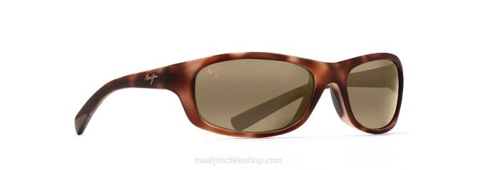 4DRP434 caucho tortuga mate/bronce hcl lentes de sol cruzados polarizados kipahulu Maui Jim