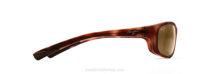 4DRP434 caucho tortuga mate/bronce hcl lentes de sol cruzados polarizados kipahulu Maui Jim
