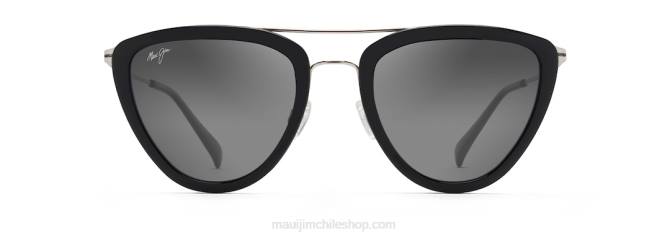 4DRP120 negro brillo/gris neutro gafas de sol de moda polarizadas hunakai Maui Jim
