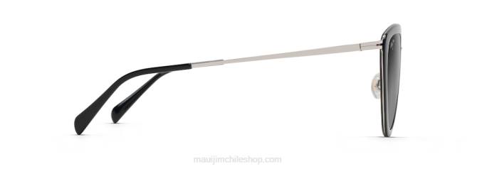 4DRP120 negro brillo/gris neutro gafas de sol de moda polarizadas hunakai Maui Jim