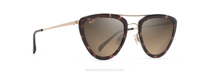 4DRP121 tortuga/hcl bronce gafas de sol de moda polarizadas hunakai Maui Jim