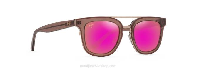 4DRP162 espresso ligero/amanecer gafas de sol de moda polarizadas modo relajación Maui Jim