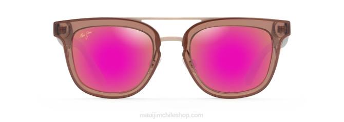 4DRP162 espresso ligero/amanecer gafas de sol de moda polarizadas modo relajación Maui Jim
