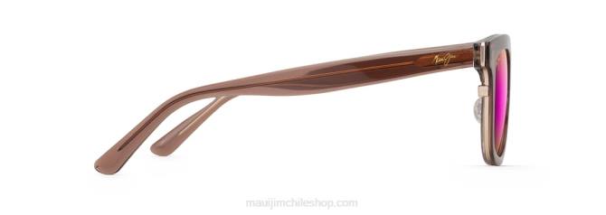 4DRP162 espresso ligero/amanecer gafas de sol de moda polarizadas modo relajación Maui Jim
