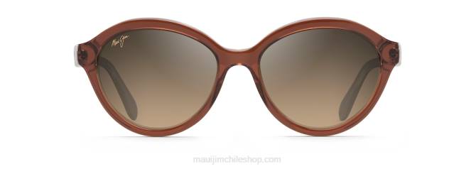 4DRP257 marrón con interior de cristal/bronce hcl mariana gafas de sol polarizadas de moda Maui Jim