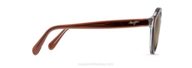 4DRP257 marrón con interior de cristal/bronce hcl mariana gafas de sol polarizadas de moda Maui Jim