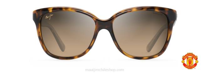 4DRP282 tortuga brillo/bronce hcl gafas de sol de moda polarizadas con estrellas de mar Maui Jim